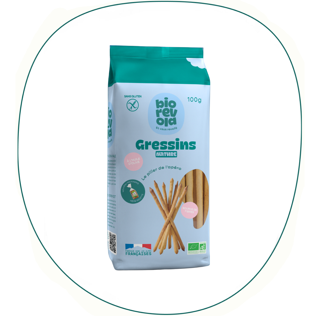 Gressins à l’huile d’olive vierge Bio